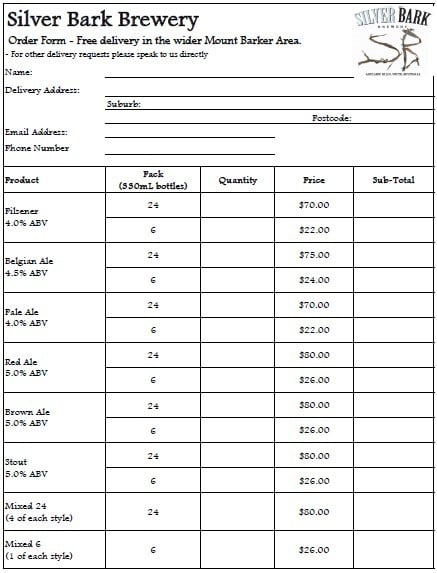 Order Form - Direct